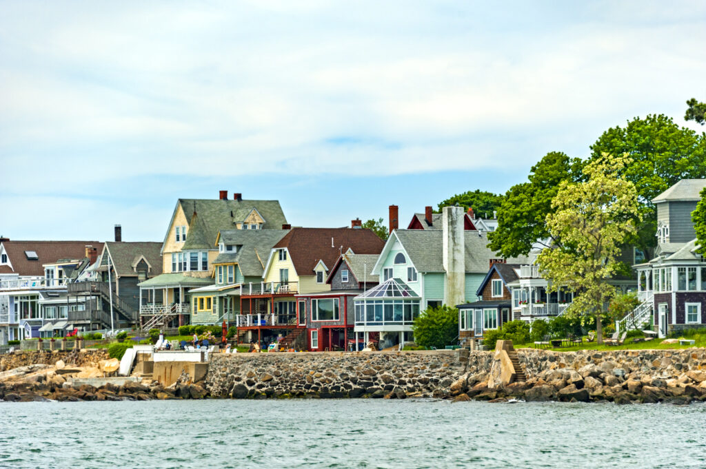 Taking a sail around Salem harbor. a great option for a visit to Salem, Massachusetts